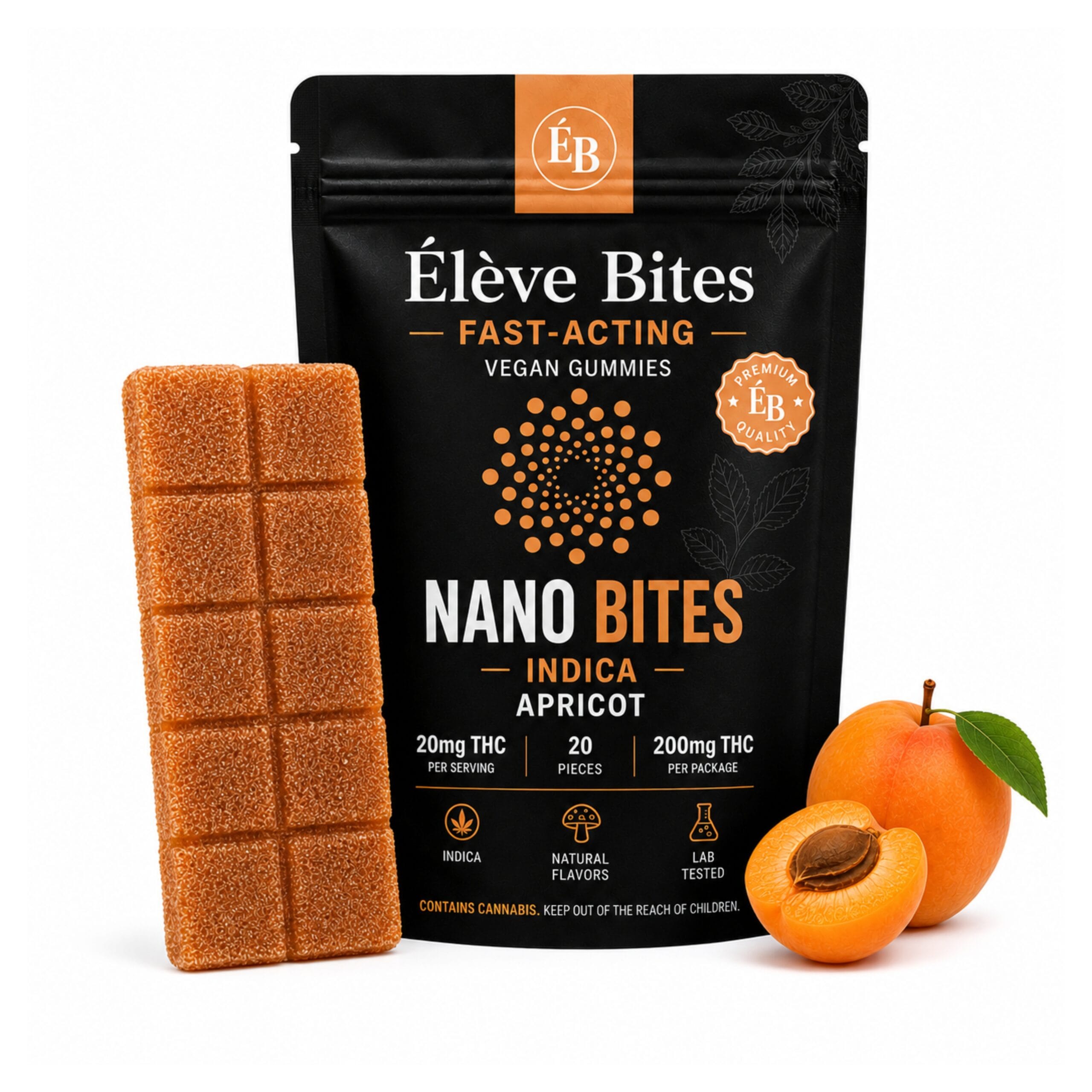 Fast Acting THC Gummies Apricot