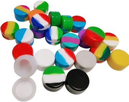 Gentcy Silicone 5ML 50pcs concentrate Oil Container