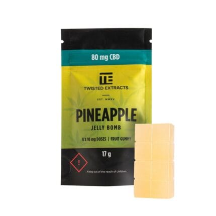 Pineapple CBD Jelly Bomb 1024x1024