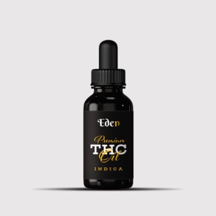 THC Indica Bottle White