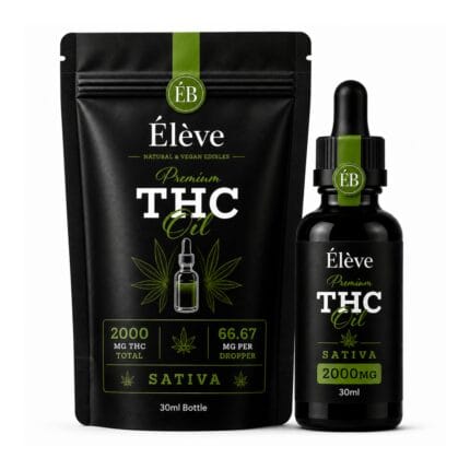 THC Tincture (2000mg) Sativa Pouch