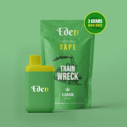 Train Wreck disposable vape 3gr