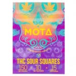 mota edibles sour square gummies 1
