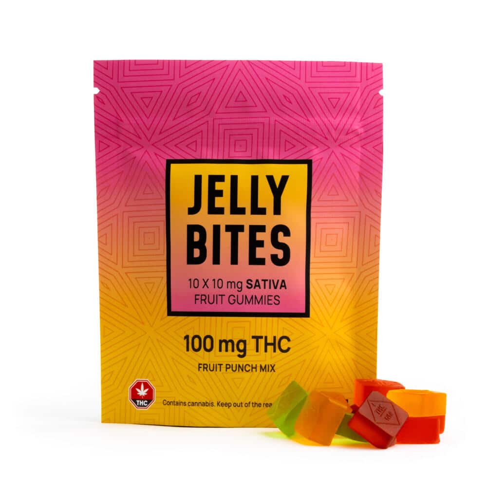 twisted extracts jelly bites 100mg thc